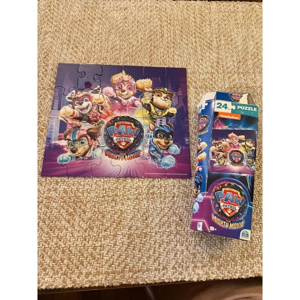 Lot of (9) kids puzzles